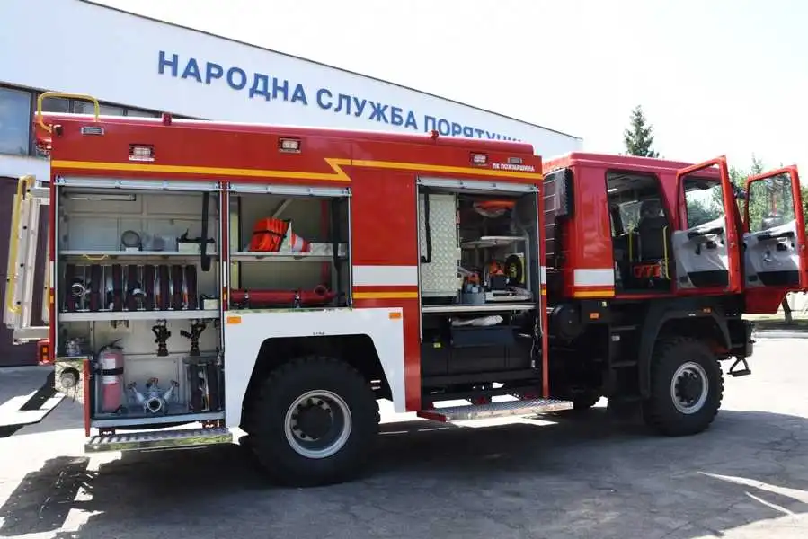Рятувальники на Кіровоградщині отримали новий сучасний автомобіль (ФОТО)