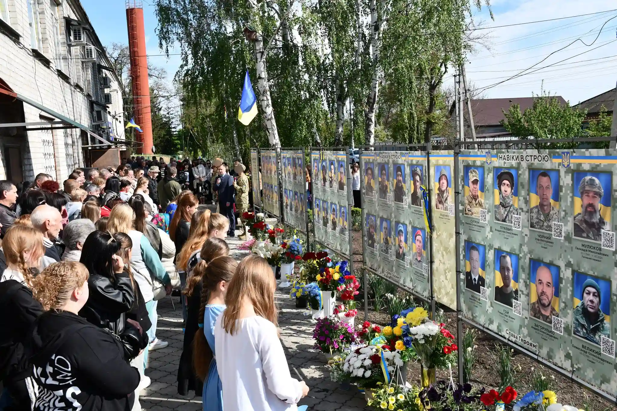 відкриття Алеї пам'яті у Приютівці