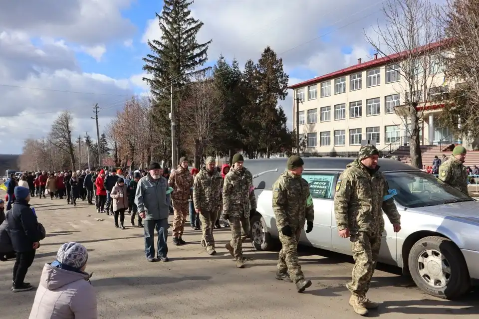попрощались з Владиславом Горбатюком