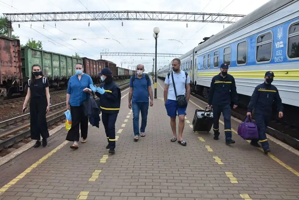На Кіровоградщину прибули евакуйовані з Сектора Гази