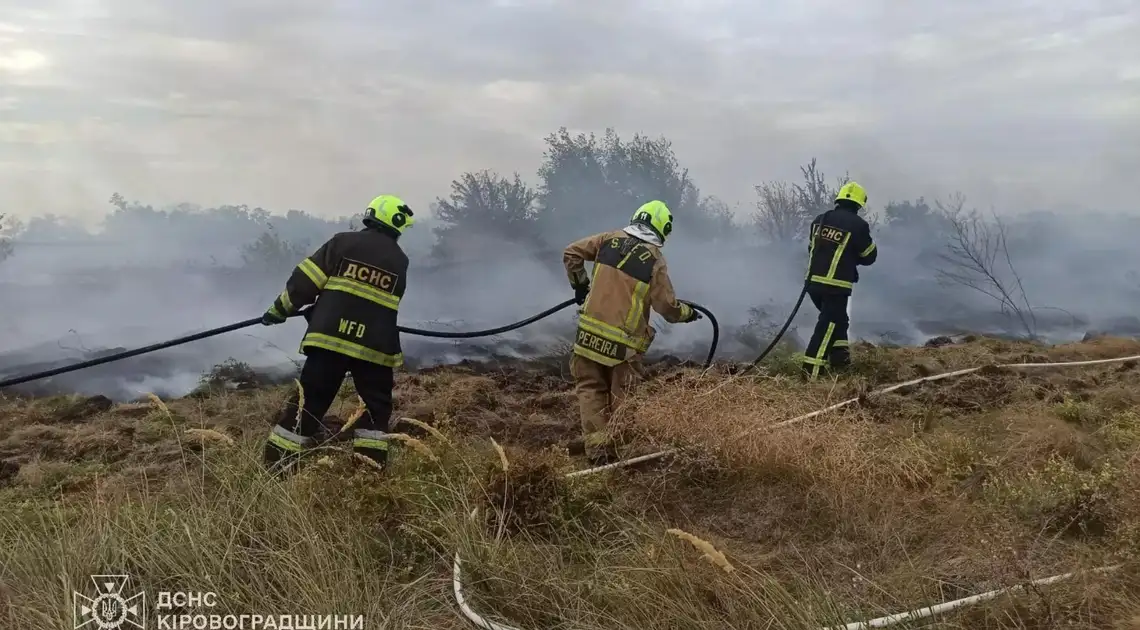 травмувалась пенсіонерка на пожежі у Кіровоградській області