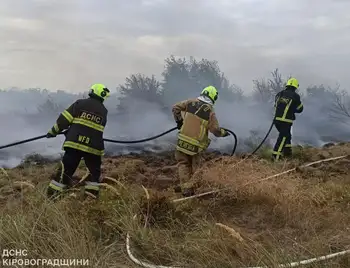 травмувалась пенсіонерка на пожежі у Кіровоградській області