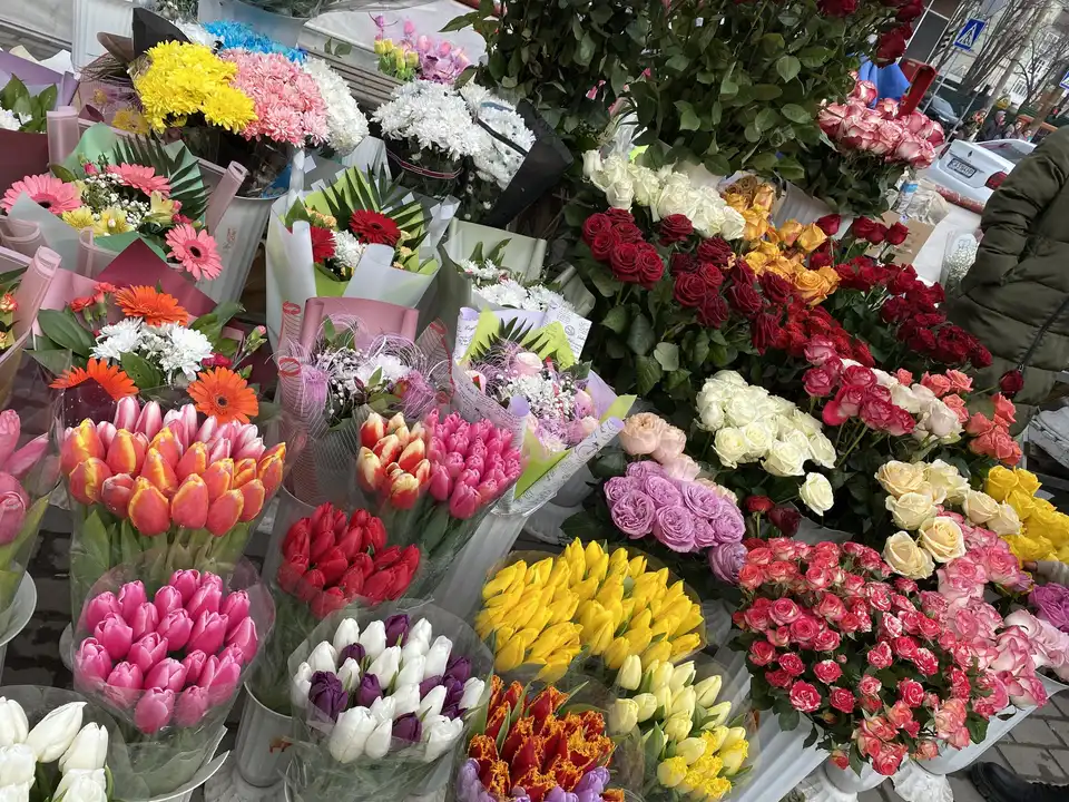 де купити квіти на 8 березня у Кропивницькому