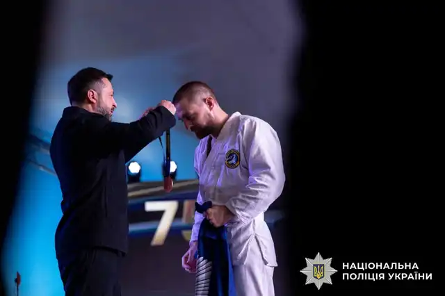 Поліцейський з Кіровоградщини здобув "бронзу" на Кубку Президента з рукопашного бою