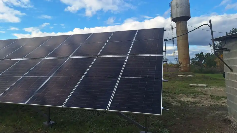Сонячну електростанцію встановили на свердловині в Маловисківській громаді