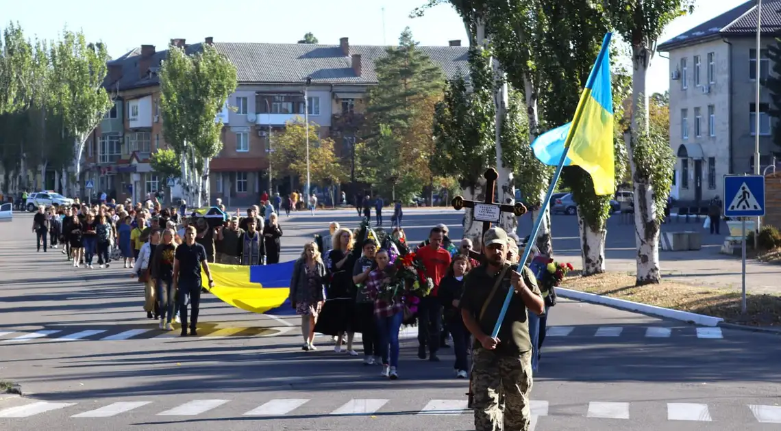 попрощалися з війсськовими у Світловодській громаді