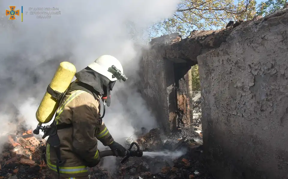 У Кропивницькому горів будинок, загинув 71-річний господар (ФОТО)