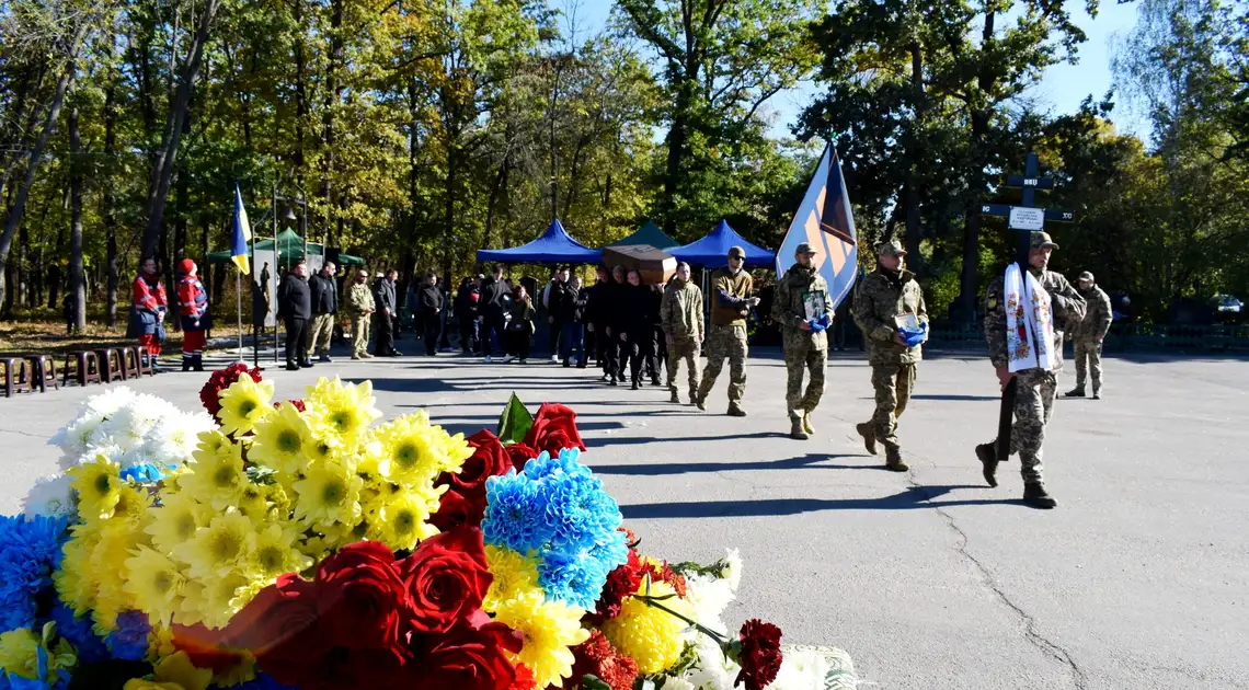 з двома захисниками попрощались у Кропивницькому 22 жовтня