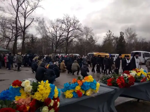 прощання з військовими у Кропивницькому