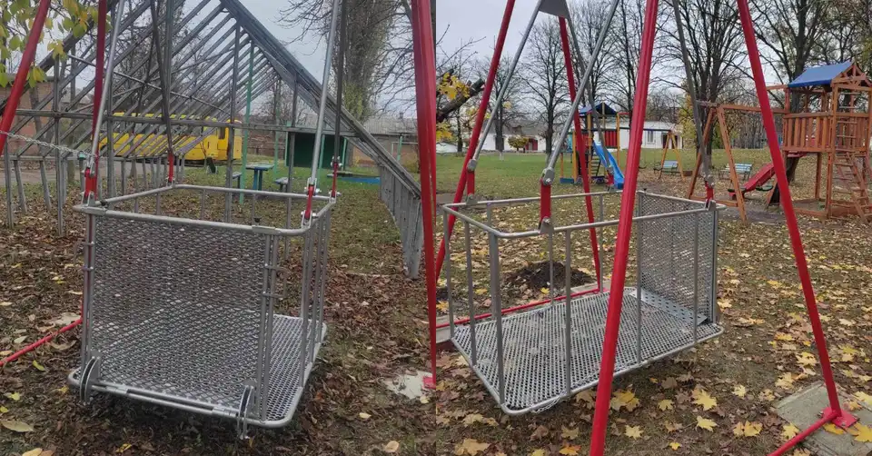 гойдалка для дітей з інвалідністю