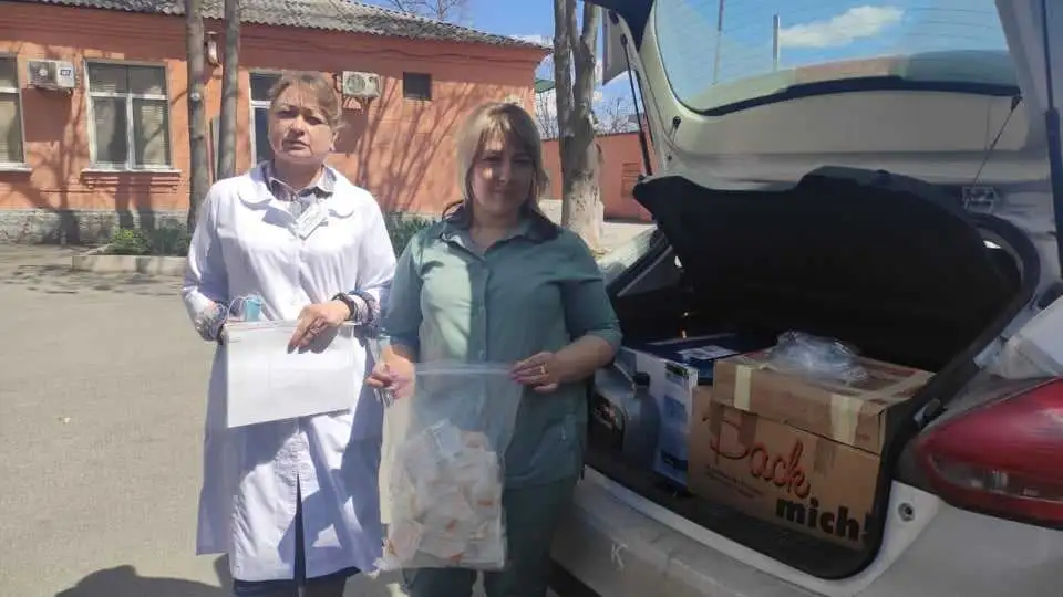 Кропивницький: дитяча обласна лікарня отримала гуманітарну допомогу з Німеччини фото 1