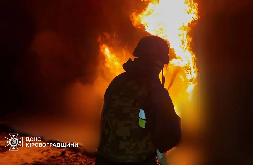 російські війська атакували Кіровоградщину