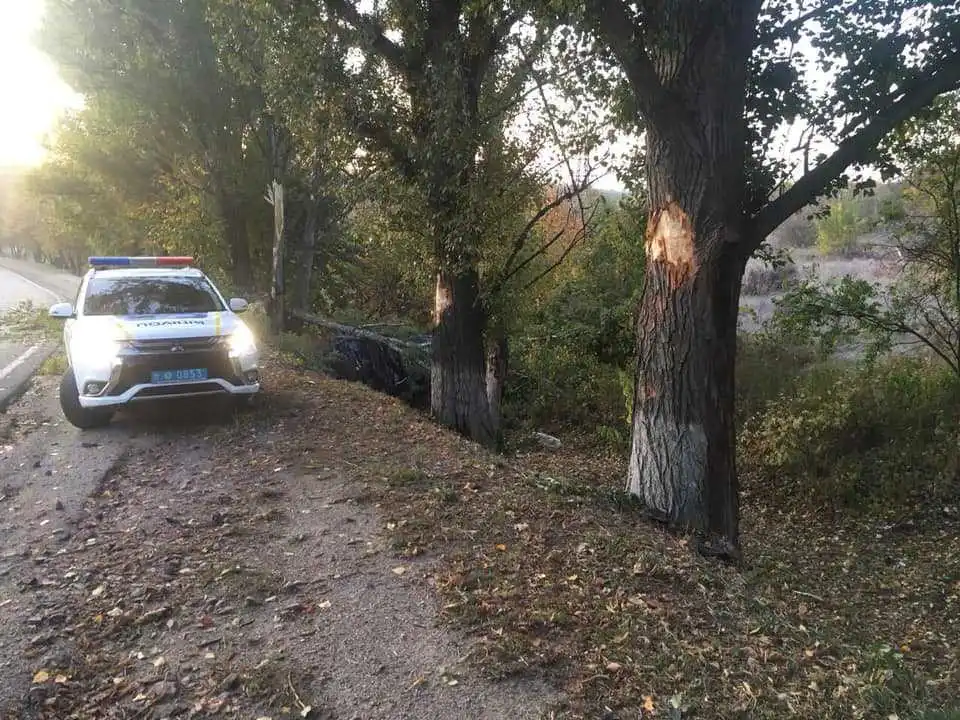 На Кіровоградщині позашляховик злетів у кювет, двоє постраждалих у лікарні (ФОТО)