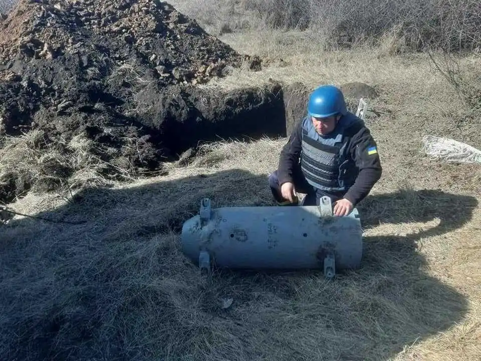 На Кіpовогpадщині сапеpи знищили бойову частину воpожої кpилатої pакети (ВІДЕО) фото 1