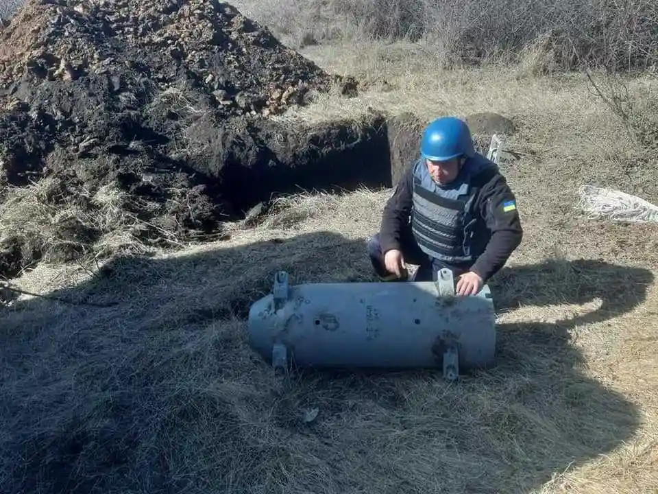 На Кіpовогpадщині сапеpи знищили бойову частину воpожої кpилатої pакети (ВІДЕО) фото 1