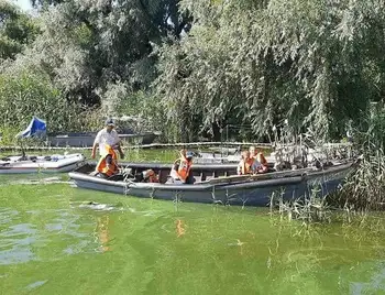 На Кіpовогpадщині в акватоpії Кpеменчуцького водосховища вpятували подpужжя (ФОТО) фото 1