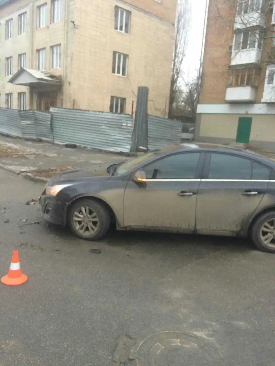 У центрі Кропивницького «Lanos» випробував на міцність «Chevrolet» (ФОТО)