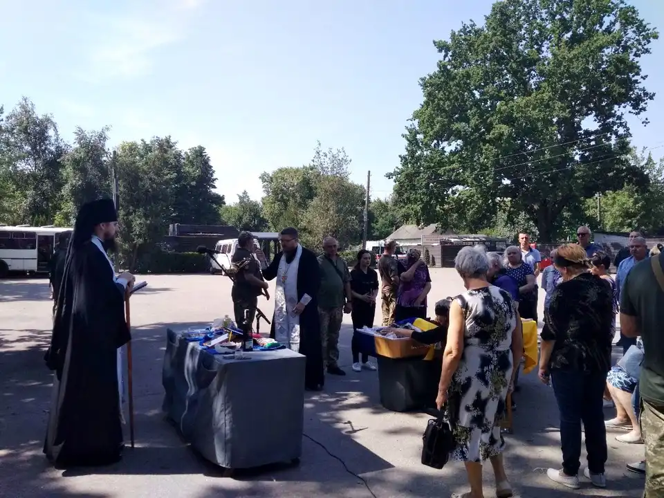 попрощалися з військовим у Кропивницькому