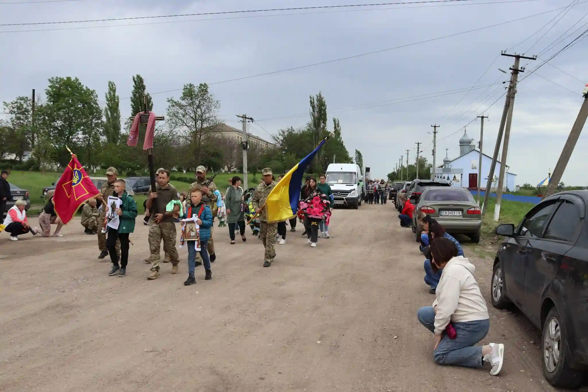 прощання з військовим