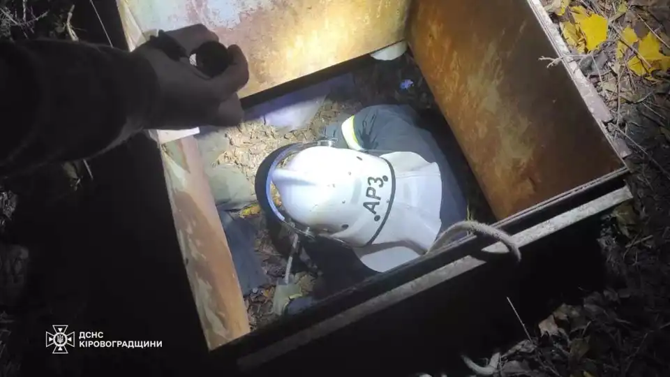 Упав у льох і не зміг вибратися: рятувальники допомогли 90-річному чоловікові у Кропивницькому