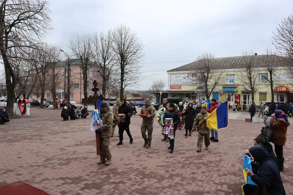 з Іваном Галамагою попрощалися у Новоукраїнці