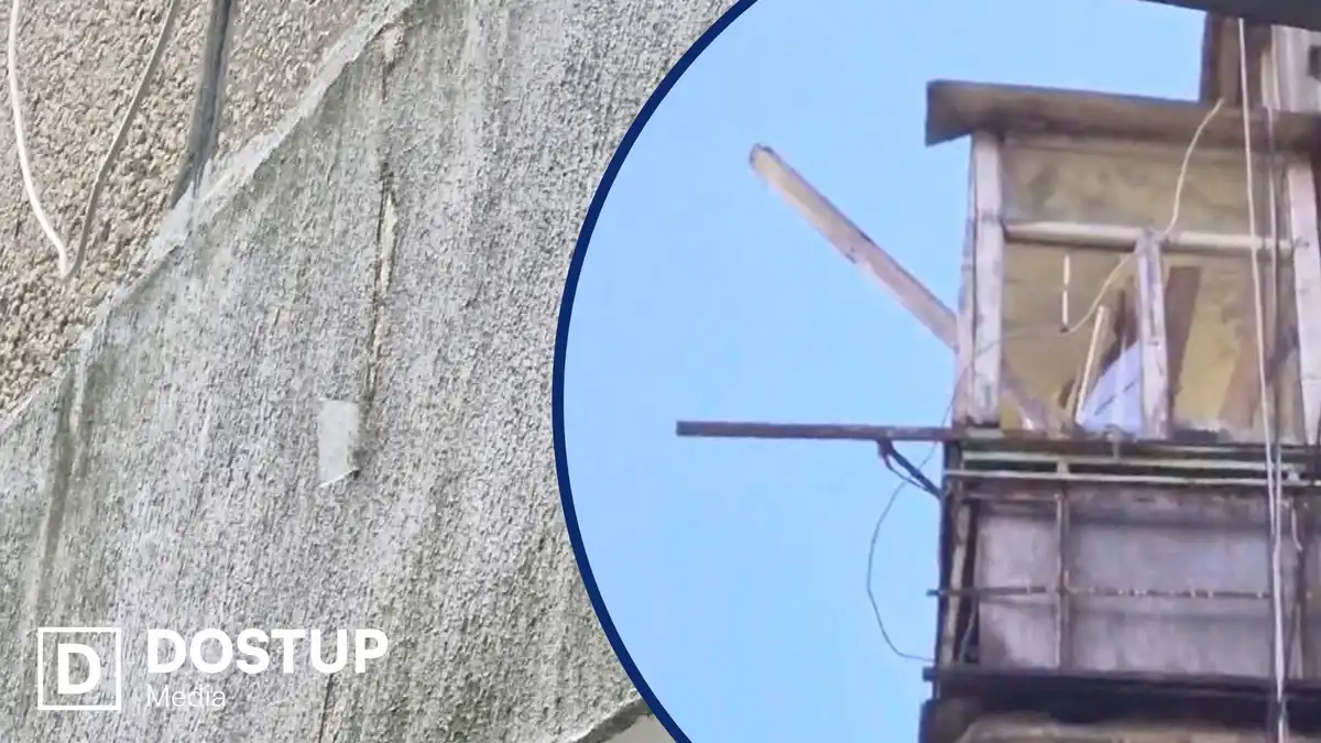 У Кропивницькому після негоди хитається балкон багатоповерхівки: що кажуть в ДСНС