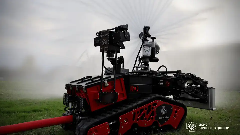 Дистанційний комплекс для гасіння пожеж отримали рятувальники Кіровоградщини