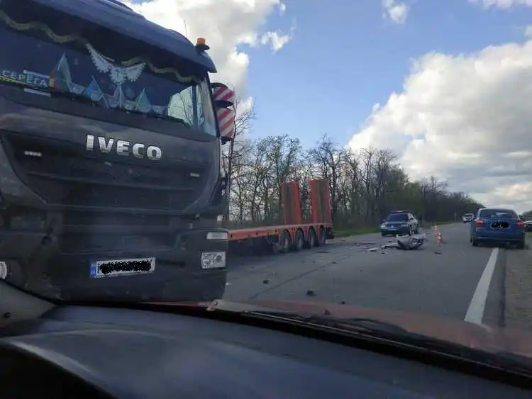 Біля Кропивницького сталася ДТП за участі трьох автівок (ФОТО)