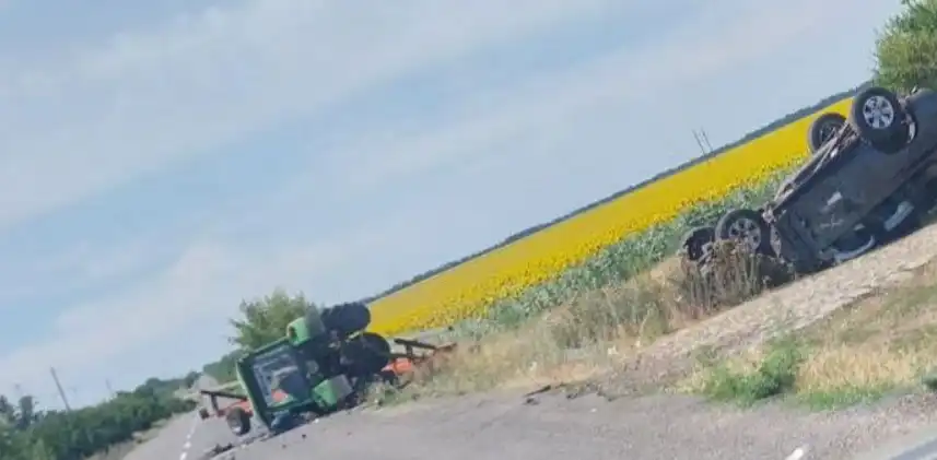 ДТП за участі трактора у Кіровоградській області