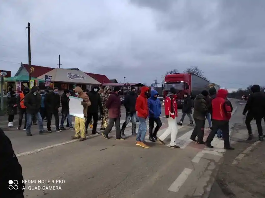 На Кіровоградщині працівники шахт розблокували всі траси