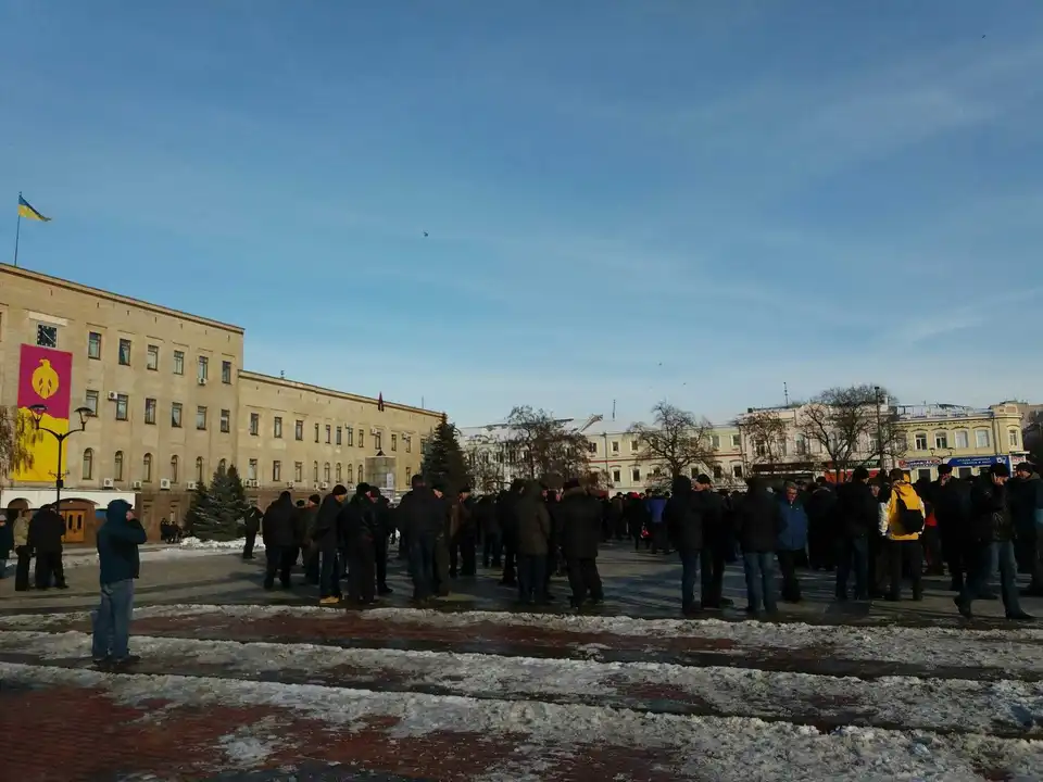 Пенсіонери МВС у Кропивницькому приєднались до всеукраїнської акції протесту (ФОТО)