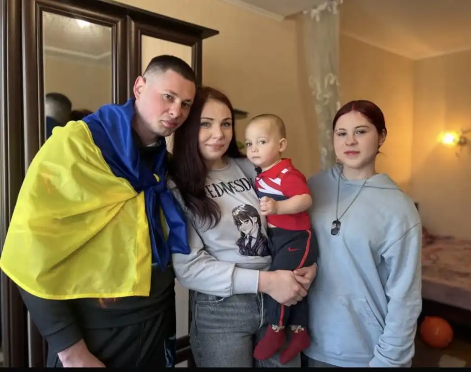 звільнений з полону Віктор Бережнов з Кіровоградської області повернувся додому