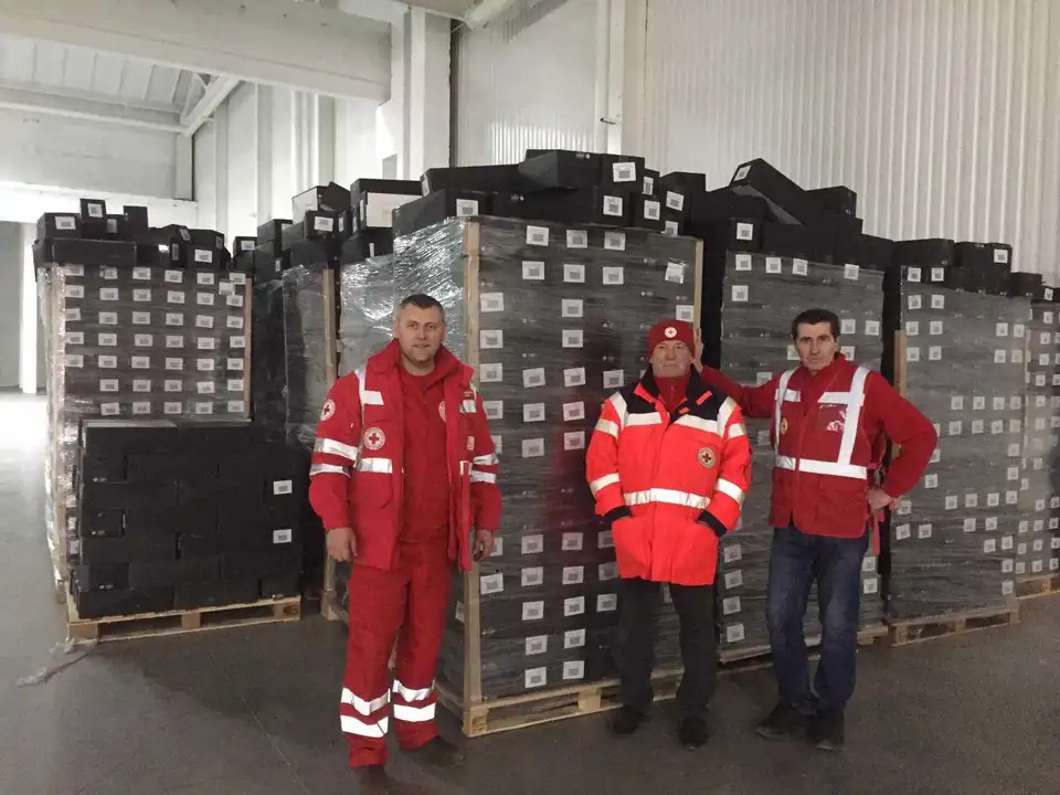 Кіровоградщина: товариство Червоного хреста отримало гуманітарну допомогу фото 1