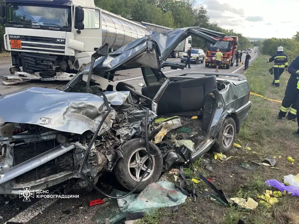 Смертельна ДТП на Кіровоградщині