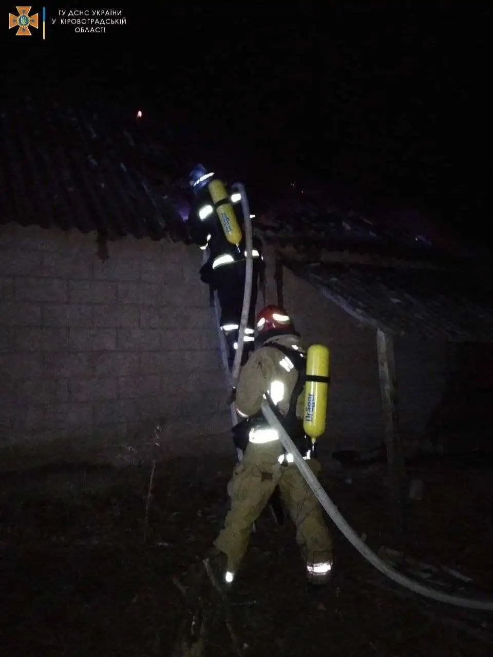 На Кіровоградщині під час гасіння пожежі виявили тіло чоловіка фото 1