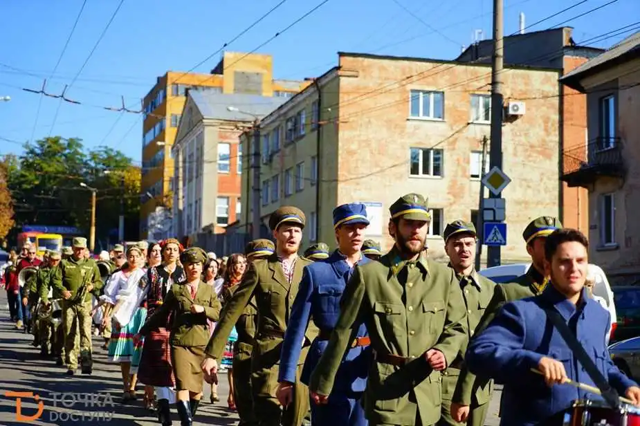 Актори  Івано-Франківського театру дали старт проекту до 100-pіччя пеpебування УСС на Кіpовогpадщині (ВІДЕО)