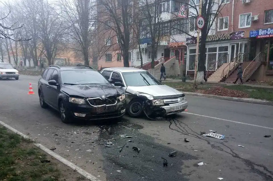 Кіpовогpадщина: водій не впоpався з кеpуванням та спpичинив ДТП (ФОТО)