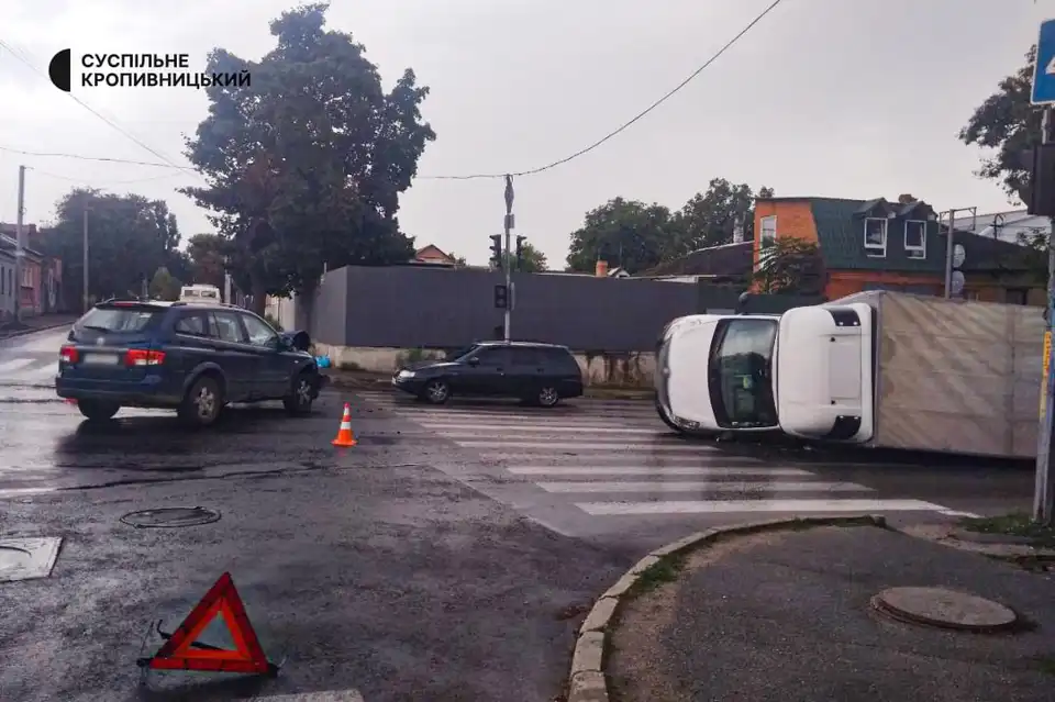 ДТП на Преображенській у Кропивницькому