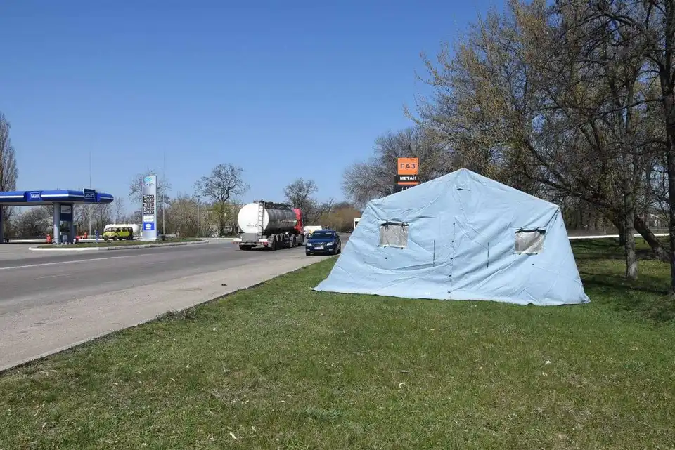 Сьогодні у Кpопивницькому почали пpацювати санітаpні пункти пропуску (АДPЕСИ)