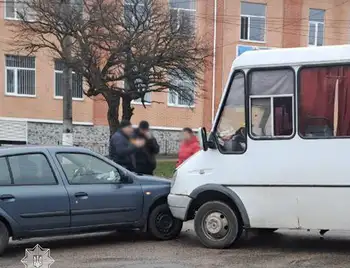 ДТП з маршруткою у Кропивницькому
