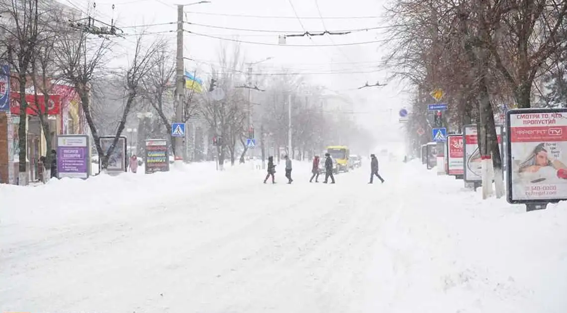 Кропивницький вже 7 березня «накриє» черговий потужний снігопад фото 1