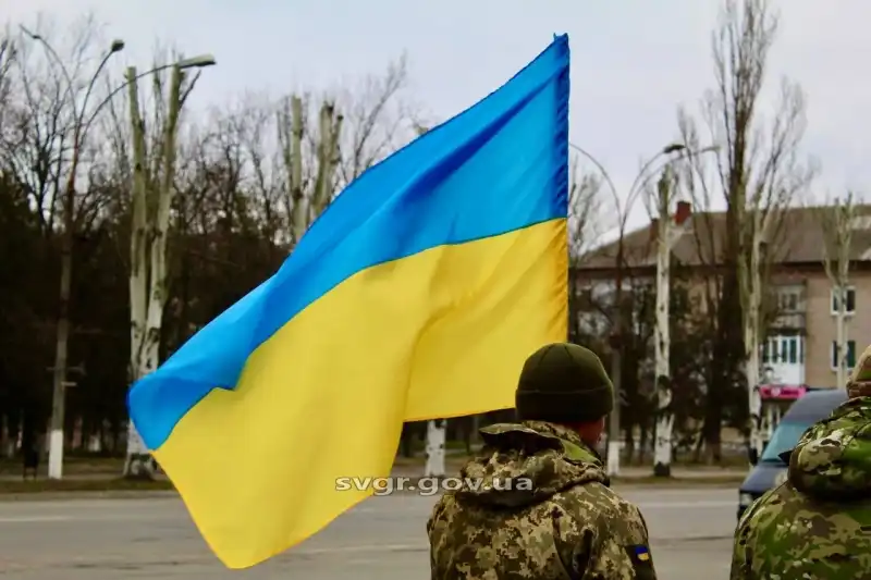 Прощання із загиблим бійцем