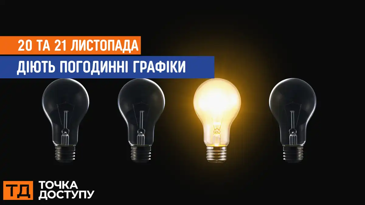 відключення світла сьогодні