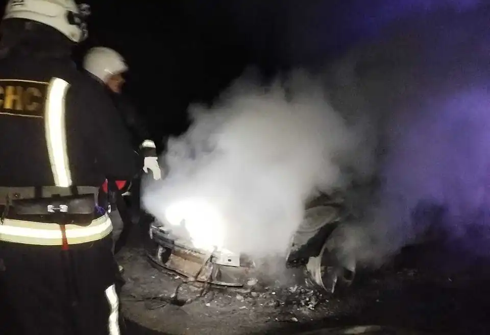 пожежа автівки