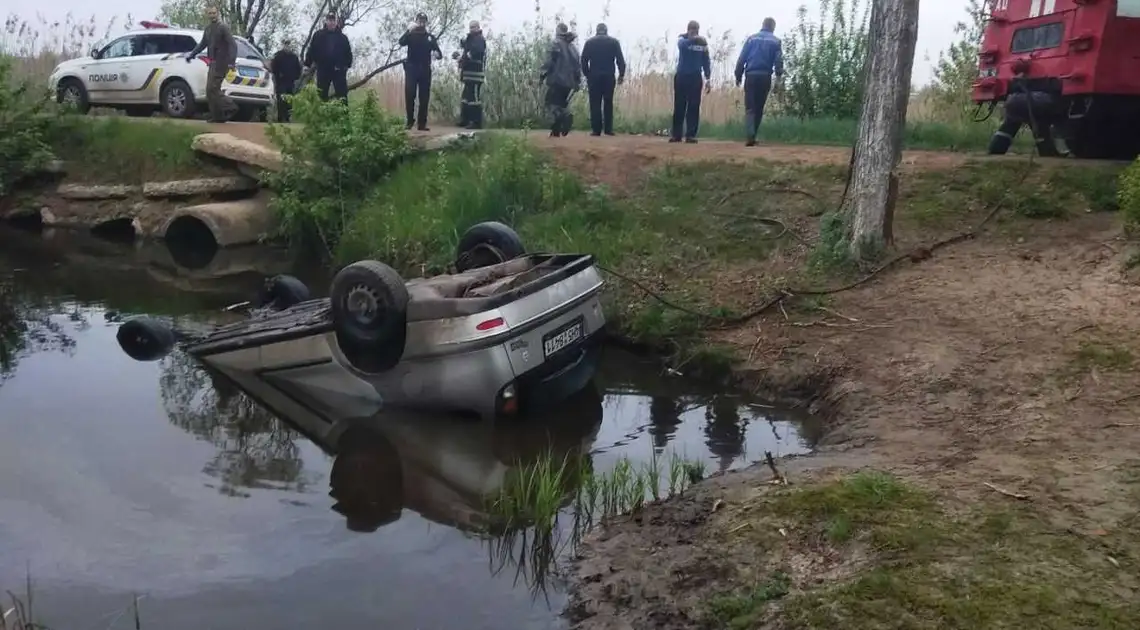 На Кіровоградщині автомобіль злетів з мосту, водій загинув (ФОТО) фото 1