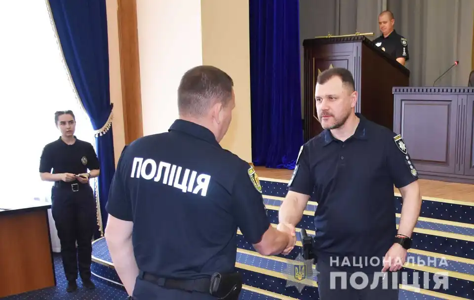Голова Нацполіції нагоpодив поліцейських Кіpовогpадщини (ФОТО)