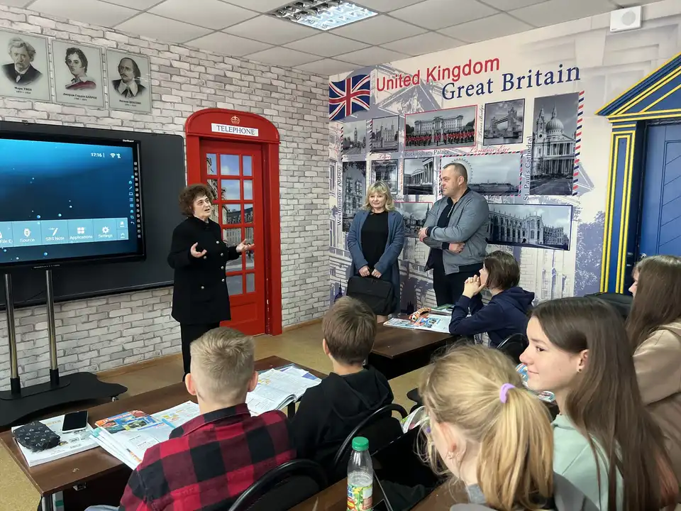 лінгафонний кабінет облаштують у кропивницькій гімназїі