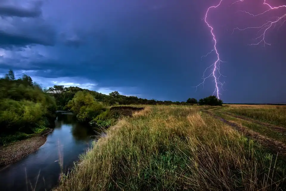 гроза влітку