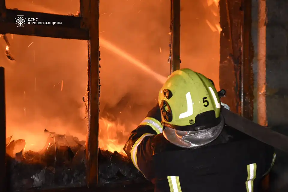 пожежа на Кущівці 18 січня у Кропивницькому