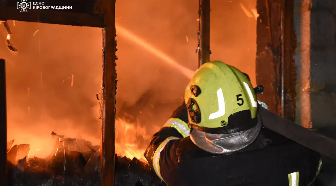 пожежа на Кущівці 18 січня у Кропивницькому